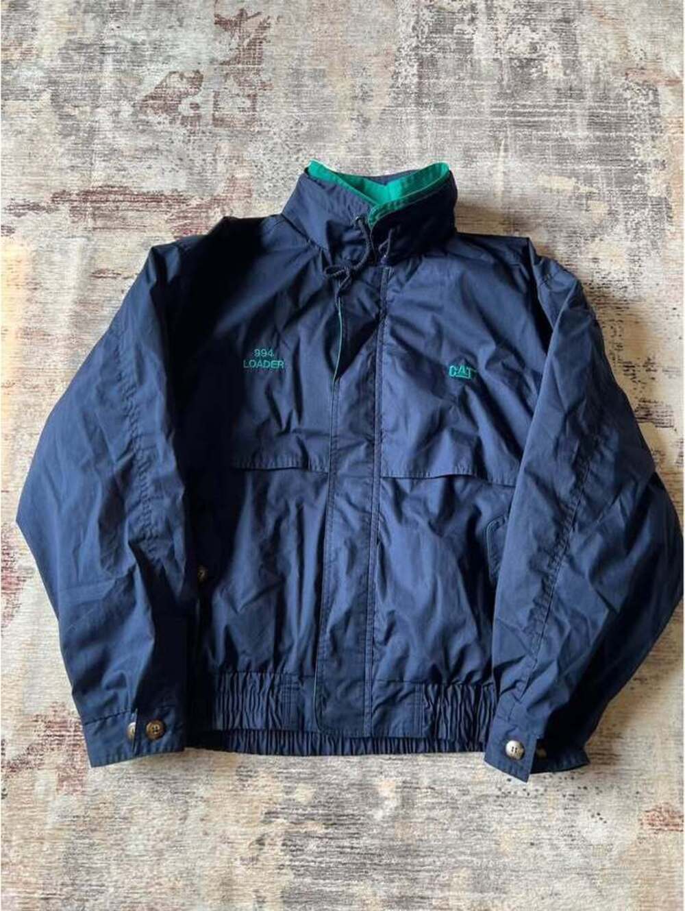 Turning point CAT jacket medium navy